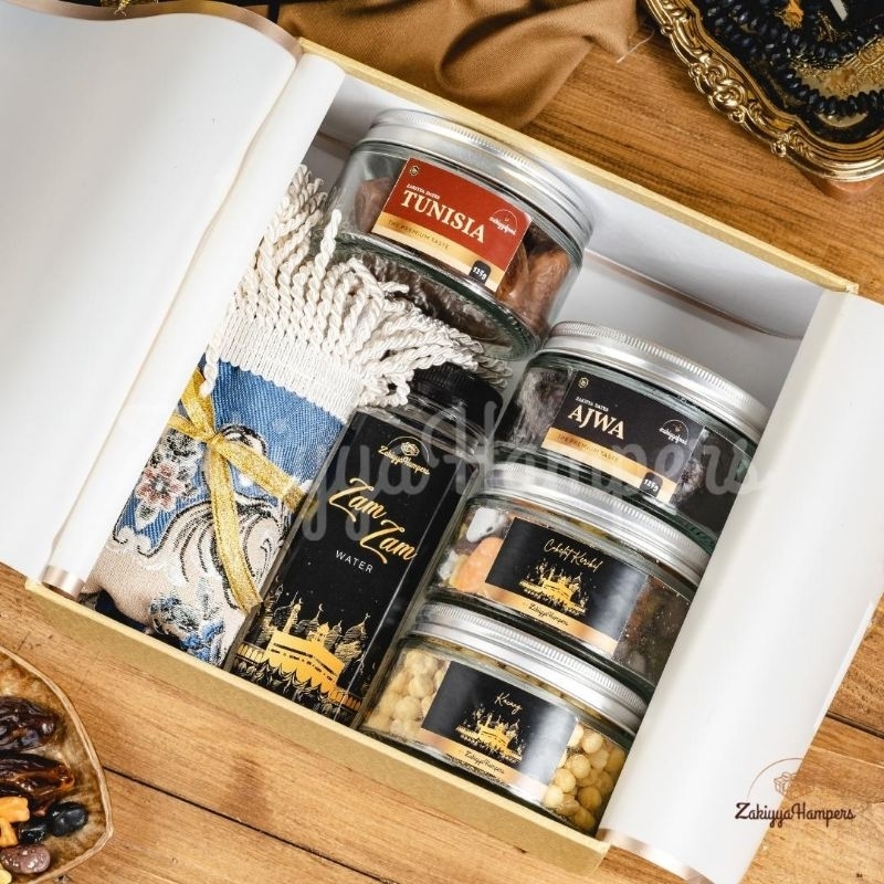 

Hampers Paket Oleh-Oleh / Souvenir Haji Umroh Premium Paket Premium Daisy
