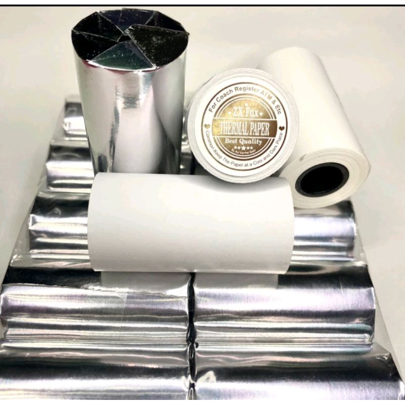 

10 roll kertas struk thermal murah 57/58x31mm eds printer mini 58mm