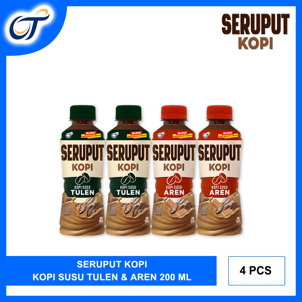 

PAKET KOPI SERUPUT SUSU SI MANIS AREN+SUSU TULEN 200ML [ISI 4 PCS]