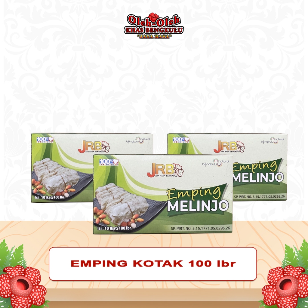 

Emping Melinjo Tokok 100 Lembar / Emping Bengkulu / Oleh Oleh Bengkulu / Makanan Khas Bengkulu