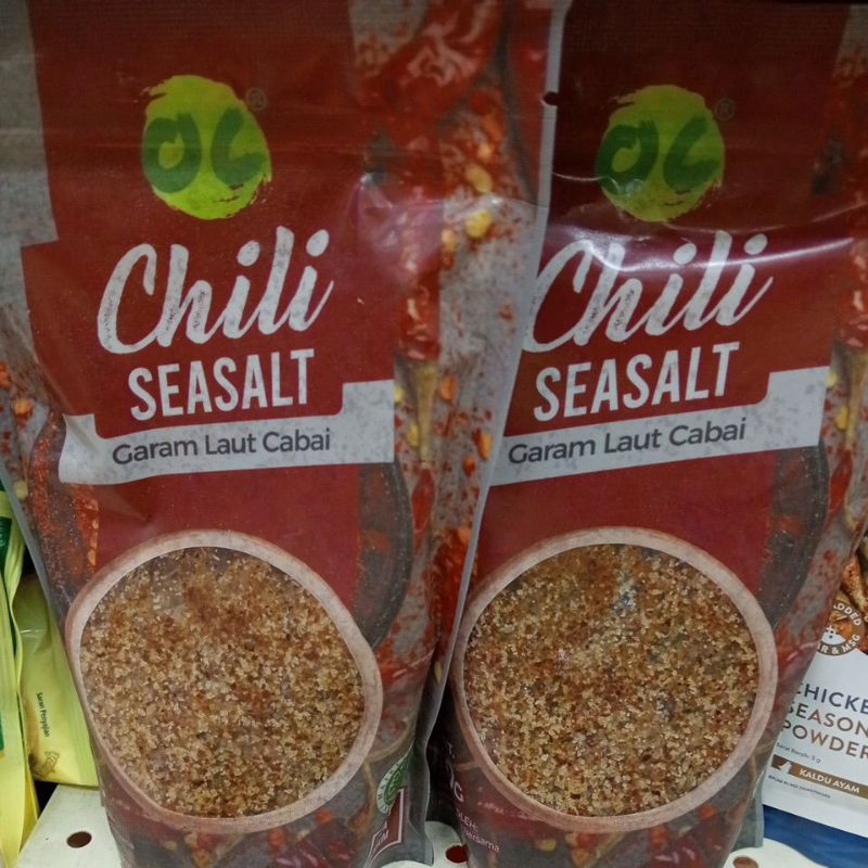 

Garam Laut Cabe OC Chili Sea Salt 250g