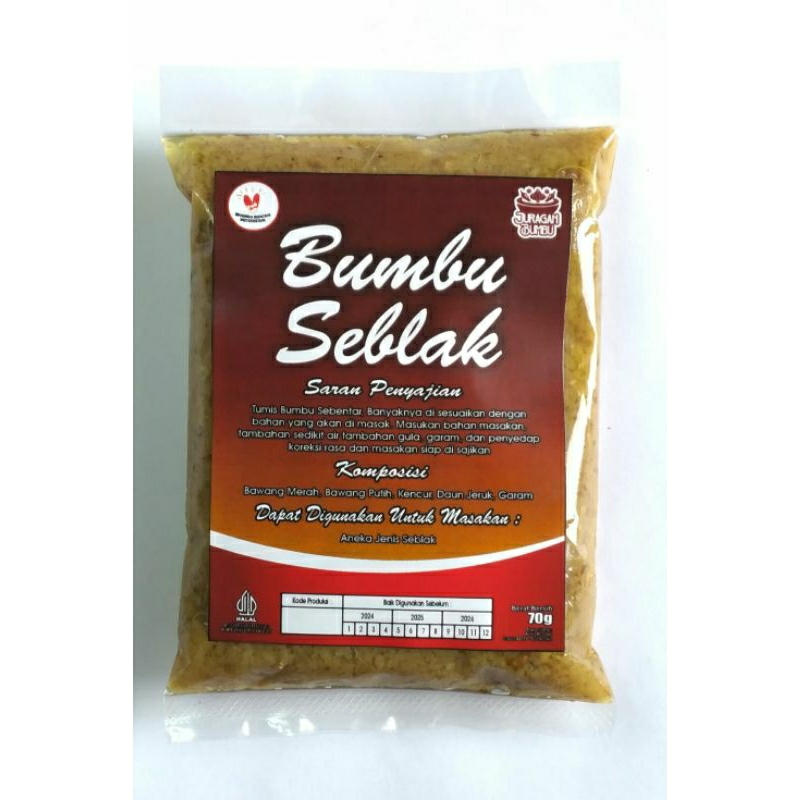 

JURAGAN BUMBU-Bumbu Seblak 70 gram