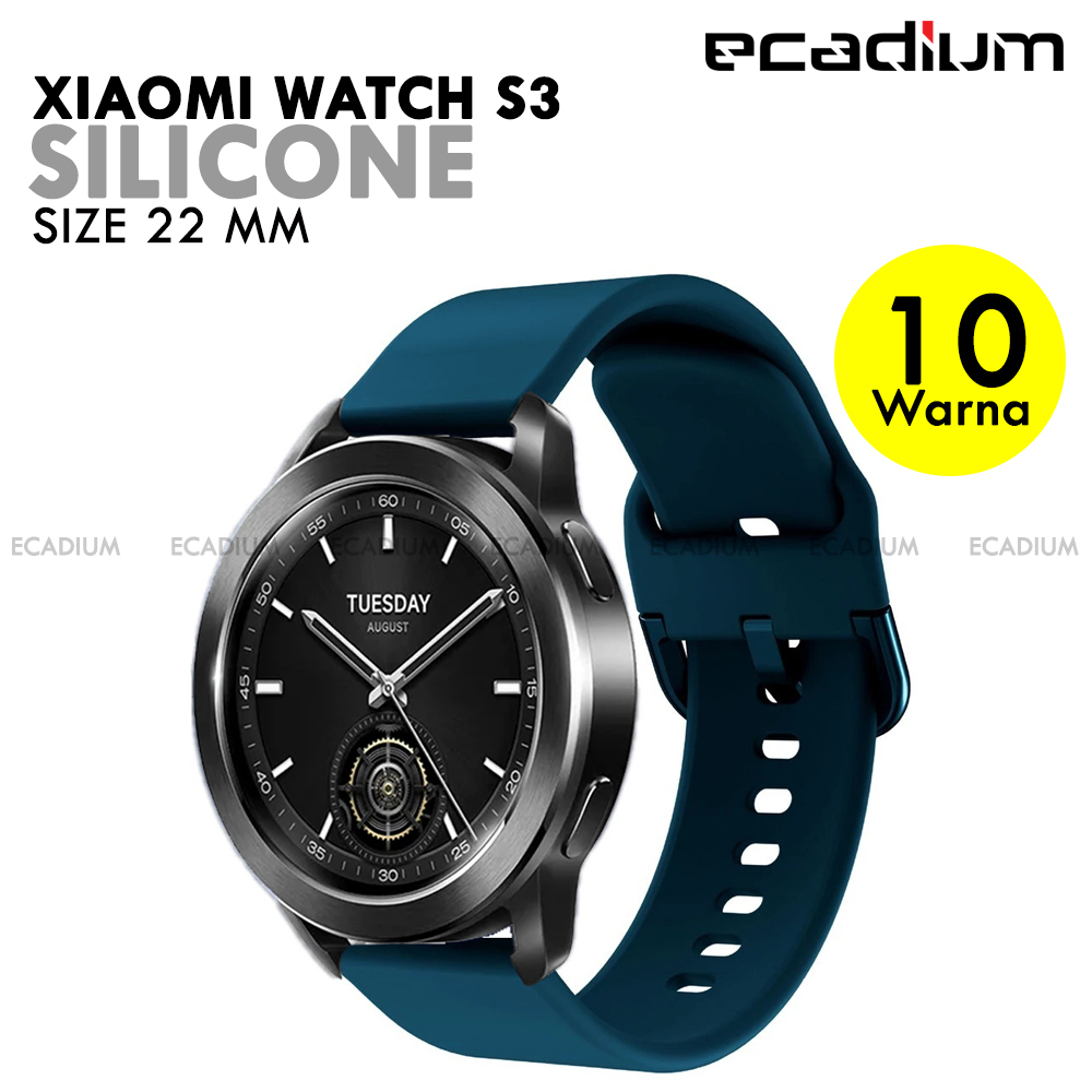 Strap Silicone Silikon 22 mm for Xiaomi Watch S3 #1