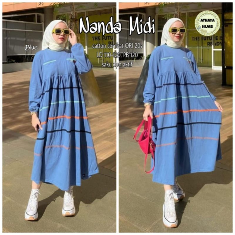 NANDA MIDI DRESS