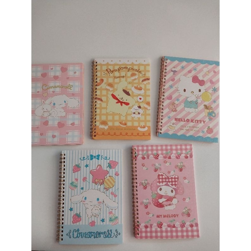 

Notebook Sanrio A5/Notebook Spiral A5/Buku Tulis A5 Sanrio