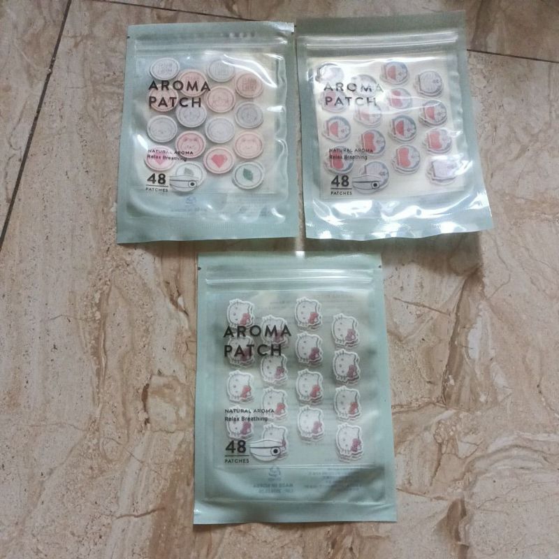 pewangi masker patch stiker masker aroma
