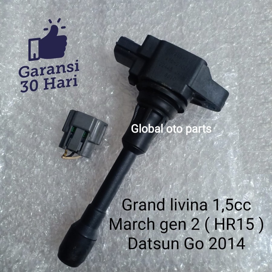 ingition coil koil nissaan livina grand livina evalia latio 1.5 cc 2004-2012 Ori Copotan 22448-JA0 -