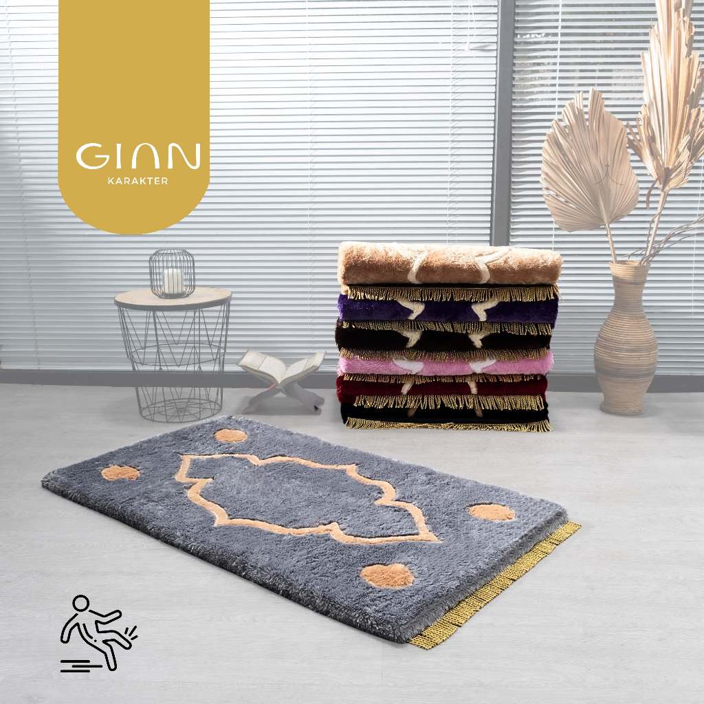 Sajadah Empuk Dalam BOX  Harramain Premium- Gian Karakter