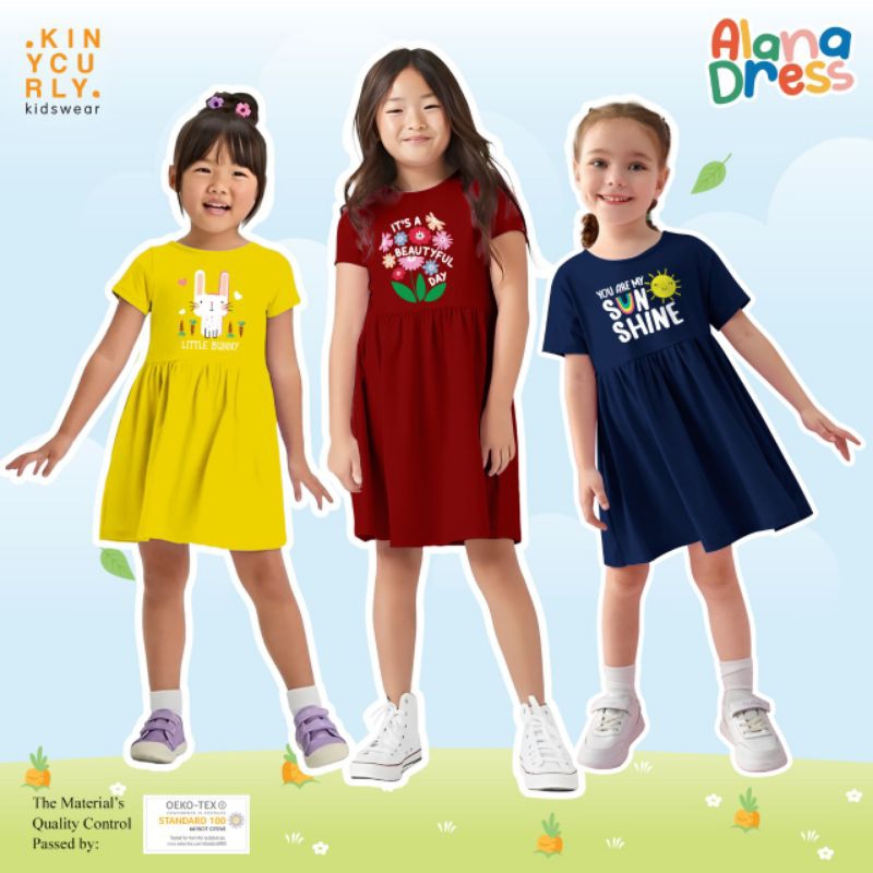 Alana Dress Kiny Curly