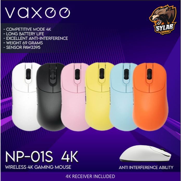 Vaxee ZYGEN NP-01S 4K Version Wireless Gaming Mouse