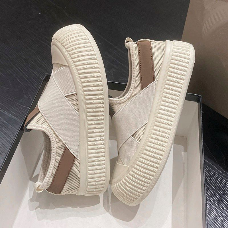 Aerostreet - Sepatu Sneakers Slip On Wanita Fashion Hangout