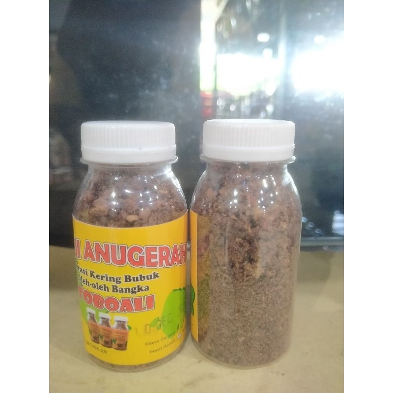 

terasi sangrai asli toboali