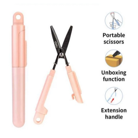 

Deli Gunting Lipat Portable 77761 Gunting Kecil Portable Gunting Lipat