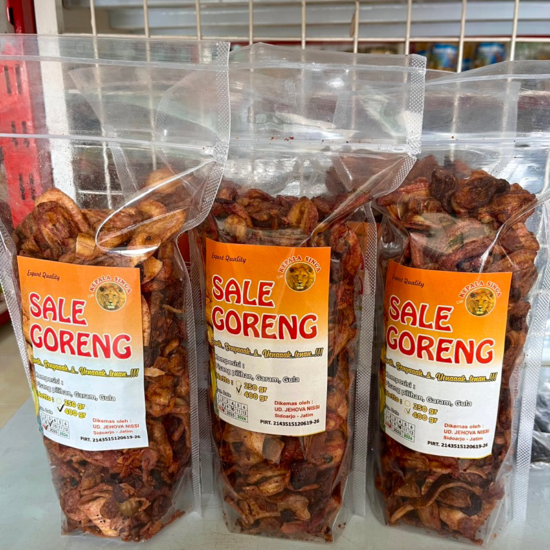 

SALE PISANG GORENG KERING MANIS CRISPY KEPALA SINGA | CAMILAN OLEH OLEH SURABAYA SNACK MAKANAN RINGAN