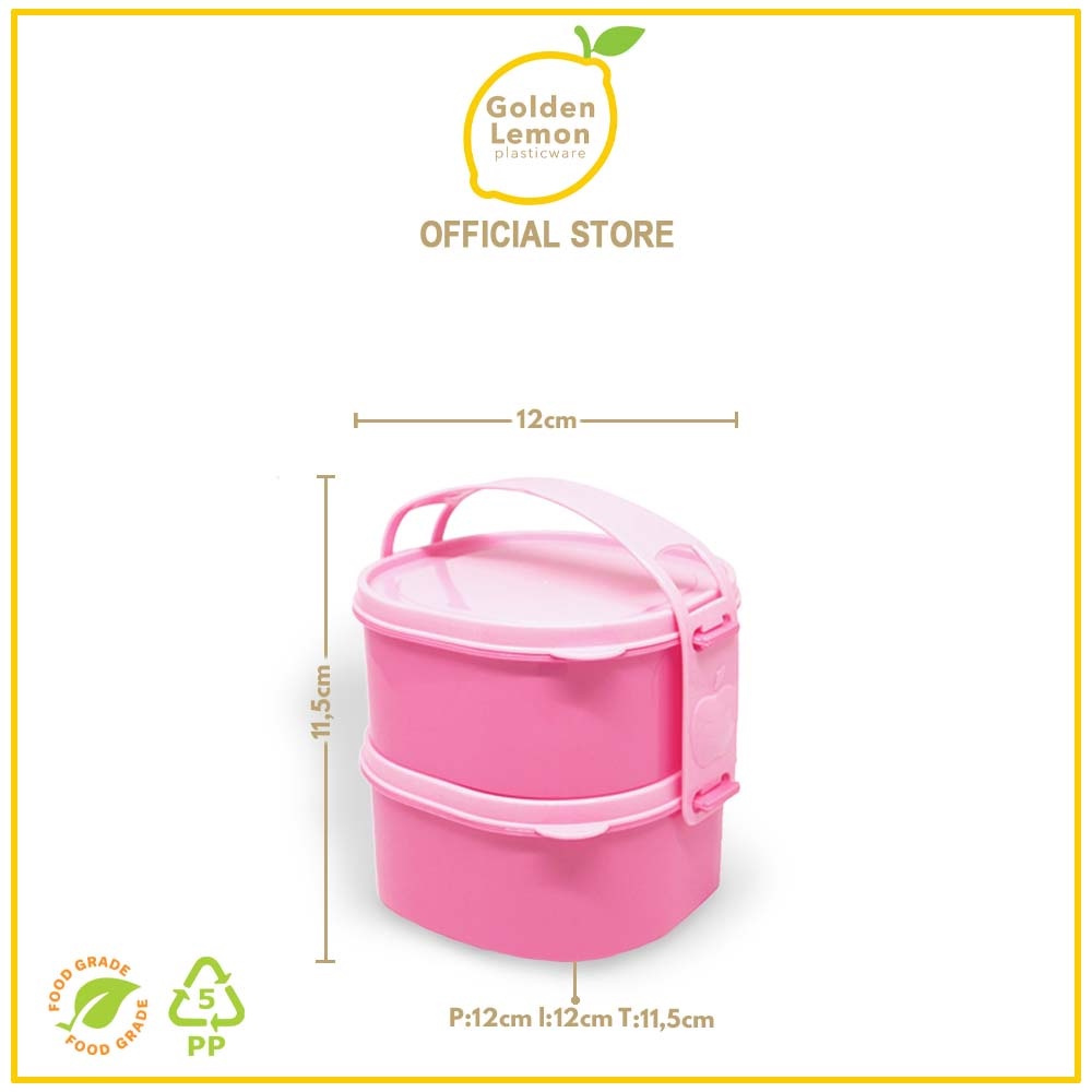 BESTPROMO GOLDEN SUNKIST RANTANG PIKNIK PLASTIK ANAK SUSUN 2 RP 123-2 MULYA JAYA
