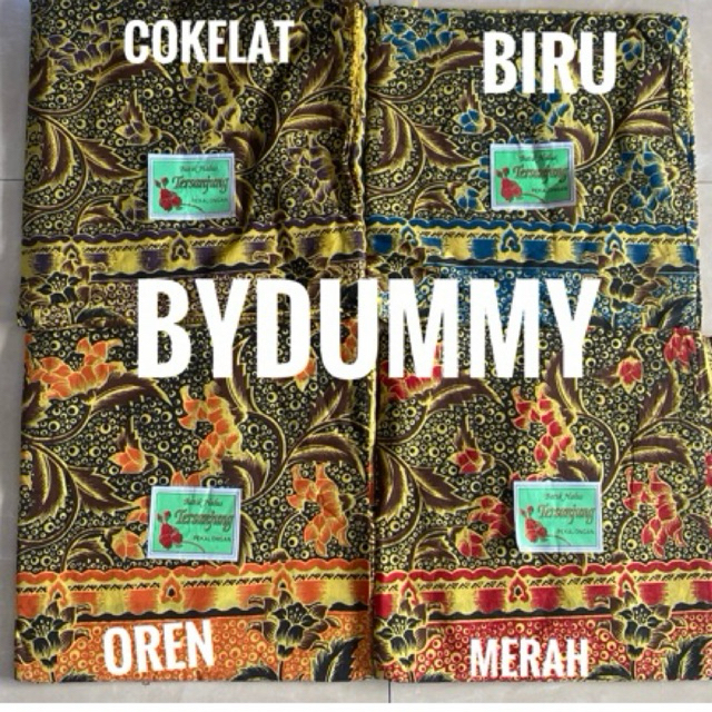 Sprei batik pekalongan tanpa karet uk 120/100/90x200