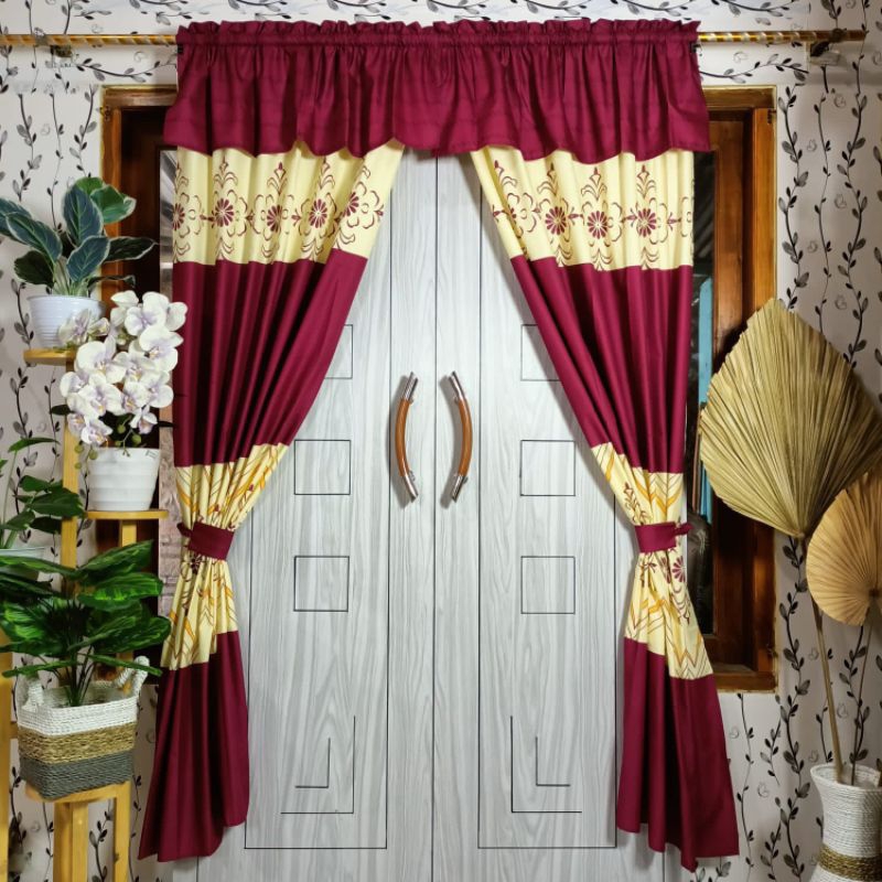 Gorden Jendela/Poni Serut Rumbai L.100xP.200