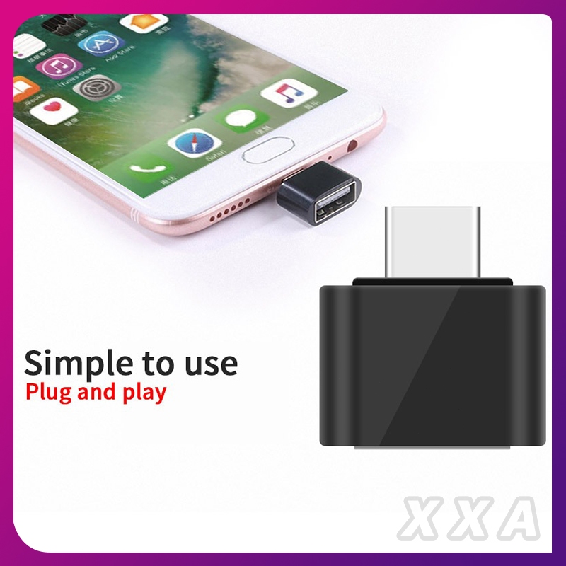 [Beli 1 dapatkan 1 gratis ]OTG TIPE C KE USB / OTG TIPE MICRO KE USB Konektor Converter OTG Adapter 