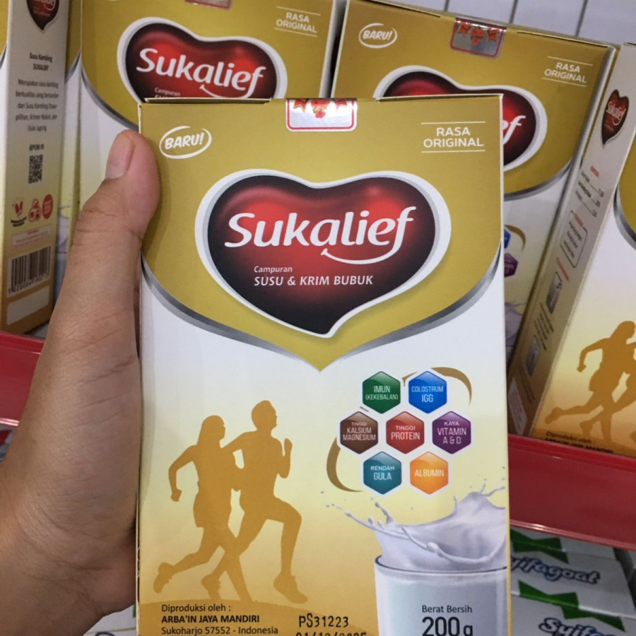 

Susu Kambing Original Sukalief 200gr Meningkatkan Vitalitas Dan Daya Tahan Tubuh BPOM