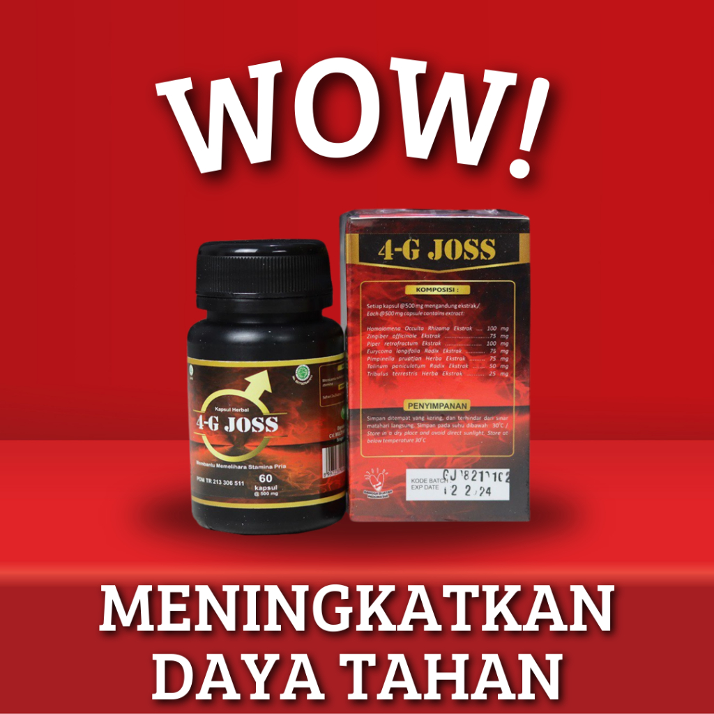 HERBAL 4G JOSS ASLI ISI 60