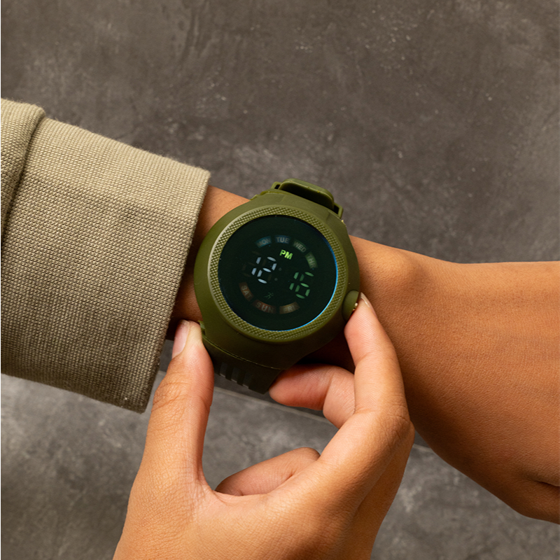 Jam Tangan Pria Wanita Tali Rubber Digital Fashion Unisex Modern Klasik Elegan | J-DZ39