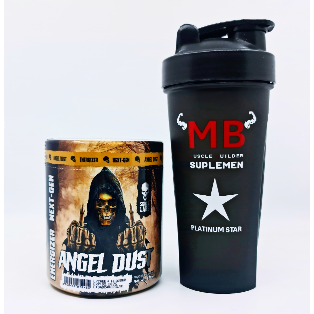 Angel Dust Skull Labs 60 servings Pre Workout PreWorkout The Curse C4 Ripped Original NO Xplode BSN 