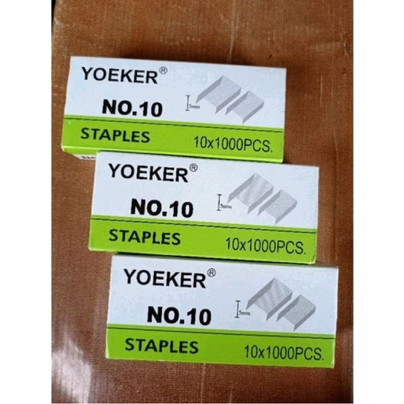 

isi Staples kecil no 10/isi staples YOKER 1000pcs