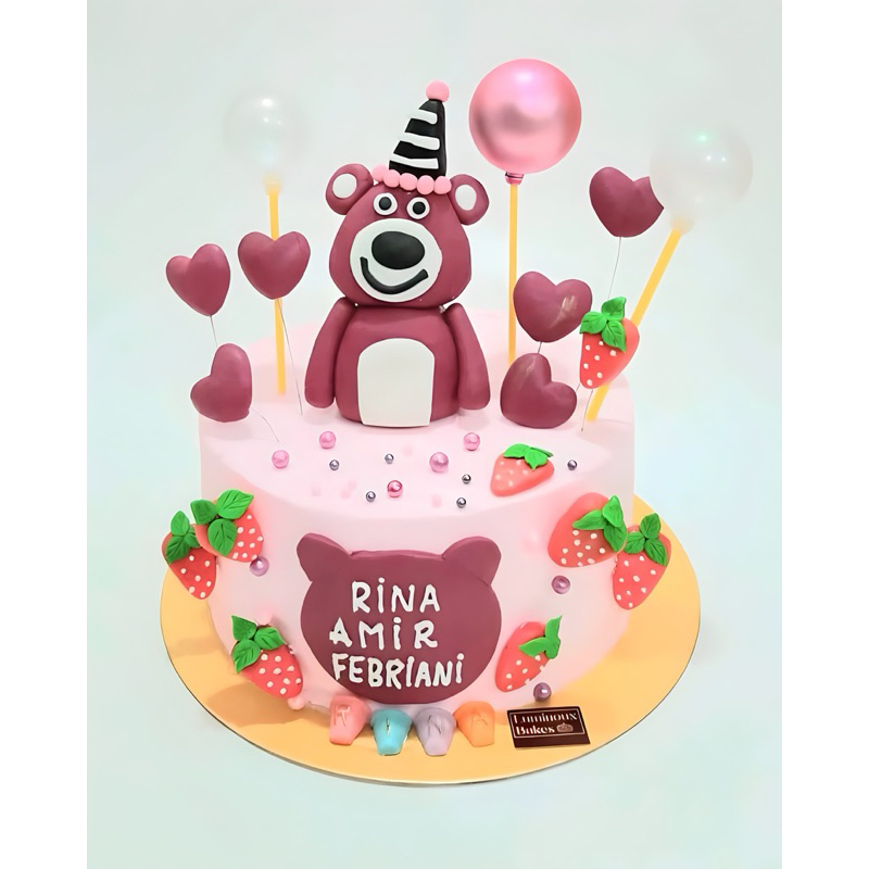 

LOTSO 3D FONDANT CUSTOM CAKE