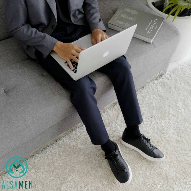 ART V24P celana formal pria sirwal formal Ankle Pants Laa Isbal by Hijab Alsa Ammar Pants