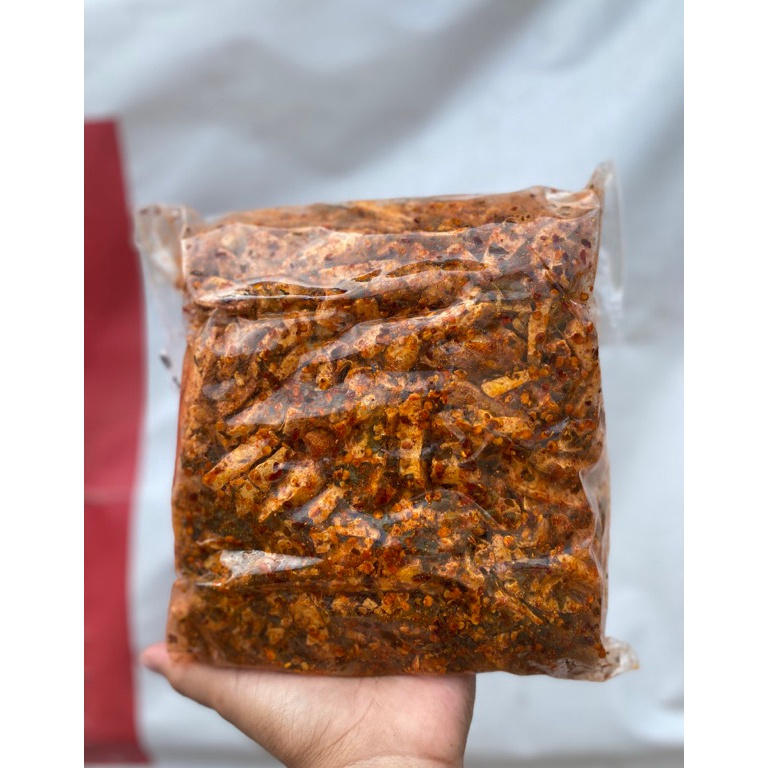 

66 FLASH SALE GARANSI TIDAK RENYAH UANG KEMBALI 1 BASRENG CIKRUH PEDAS JERUK 1KGBUMBU MELIMPAH