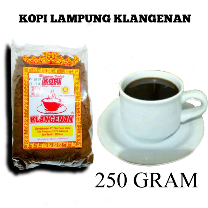 

kopi Klangenan asli lampung 250gr