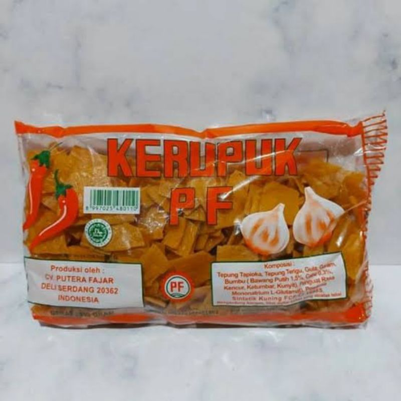 

Kerupuk PF / Kerupuk Bawang / Kerupuk bawang khas Medan