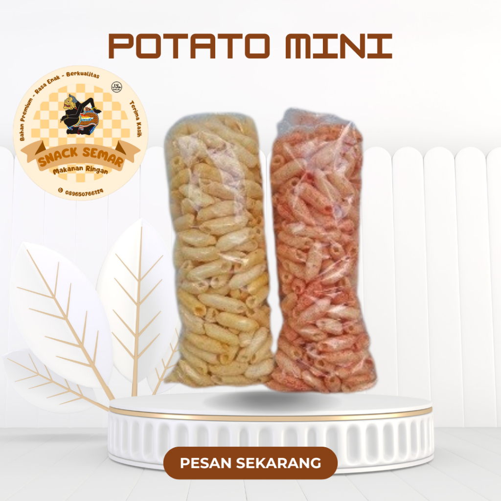 

Potato Mini Makanan Ringan