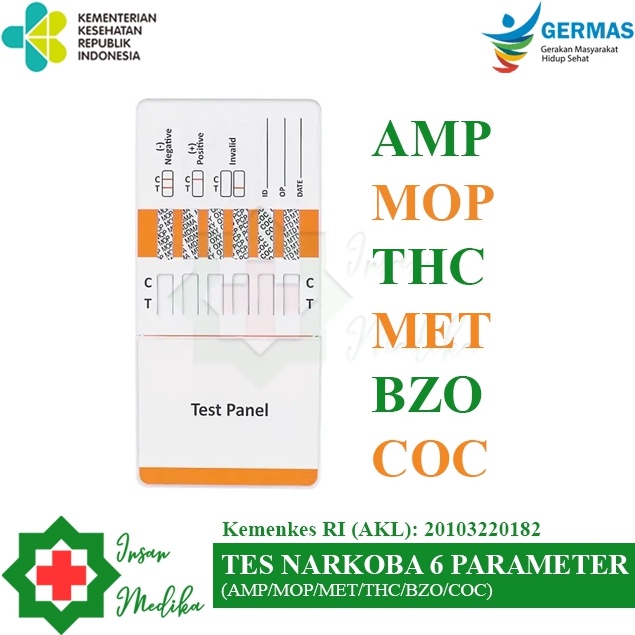 RECOMENDED Tes Narkoba 6 Parameter BNN Termurah