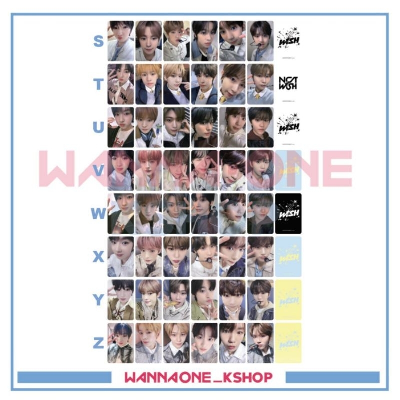 photocard NCT WISH album pob album