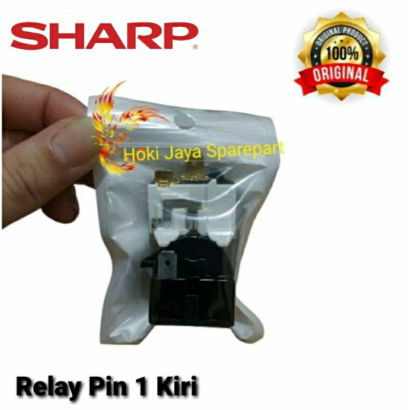 Relay Ptc Overload Original Kulkas Sharp 1 pintu / rilay kulkas Sharp 1 pintu