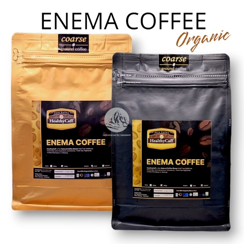 

Healthy Caff | KOPI ENEMA - 500gr | Gold Roasted Enema Coffee