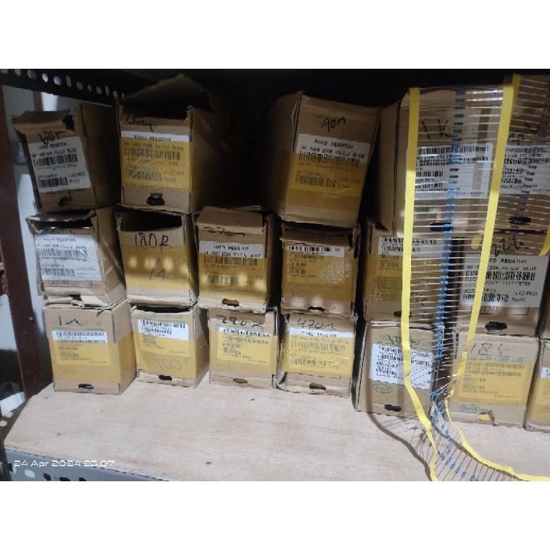 RESISTOR ¼W Metal Film taiwan 1% 100PCS