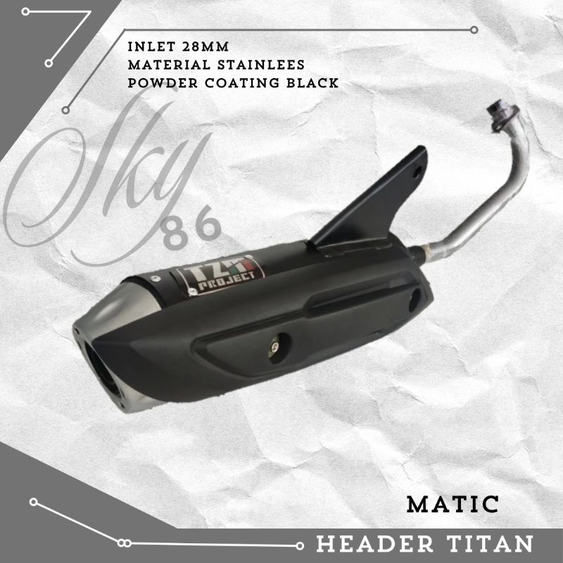 knalpot Copy TZM motor Beat karbu ,BeatFi,Beat Deluxe dll