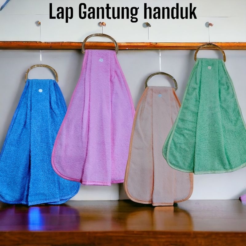 Serbet Tangan Lap Tangan Ring Handuk Serbet Gantung Lap handuk Tebal | Kitchen Towel Lap tangan
