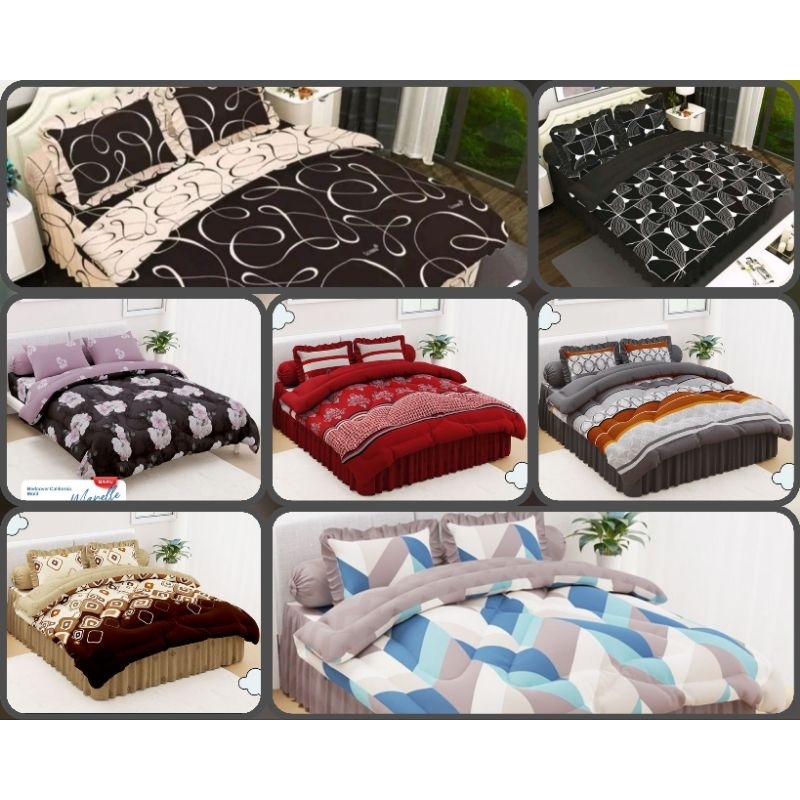 bedcover california original dan sprei california
