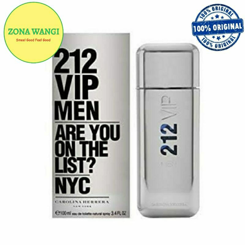 Parfum Original - Carolina Herrera 212 VIP Men
