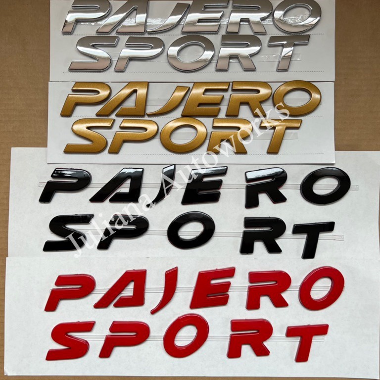 RECOMENDED Emblem Kap Mesin Mobil Pajero Sport Emblem Pajero Sport