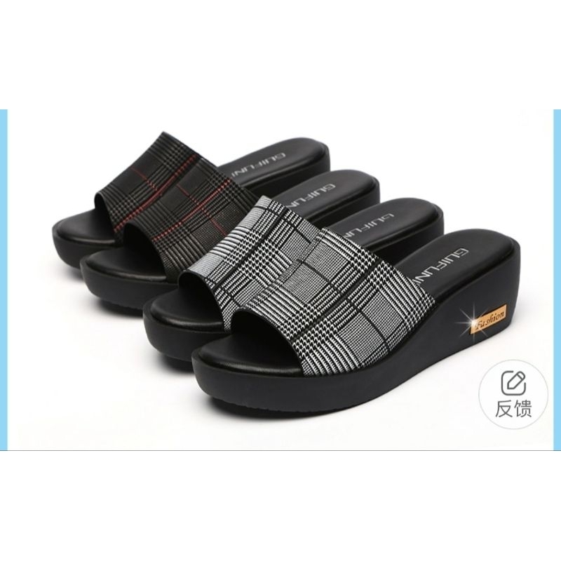 sandal wanita terlaris/sandal wedges import/sandal wedges ori