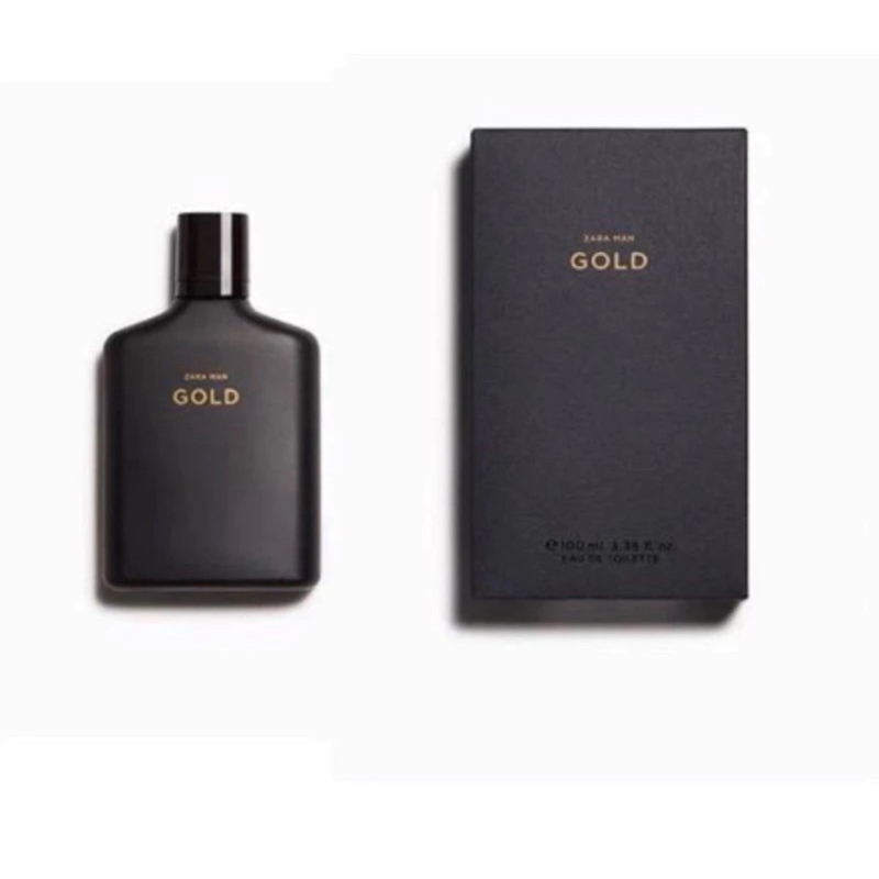PARFUM ZARA MAN GOLD EDT 100ml , ORI PREMIUM. FREE PAPER BAG ZARA