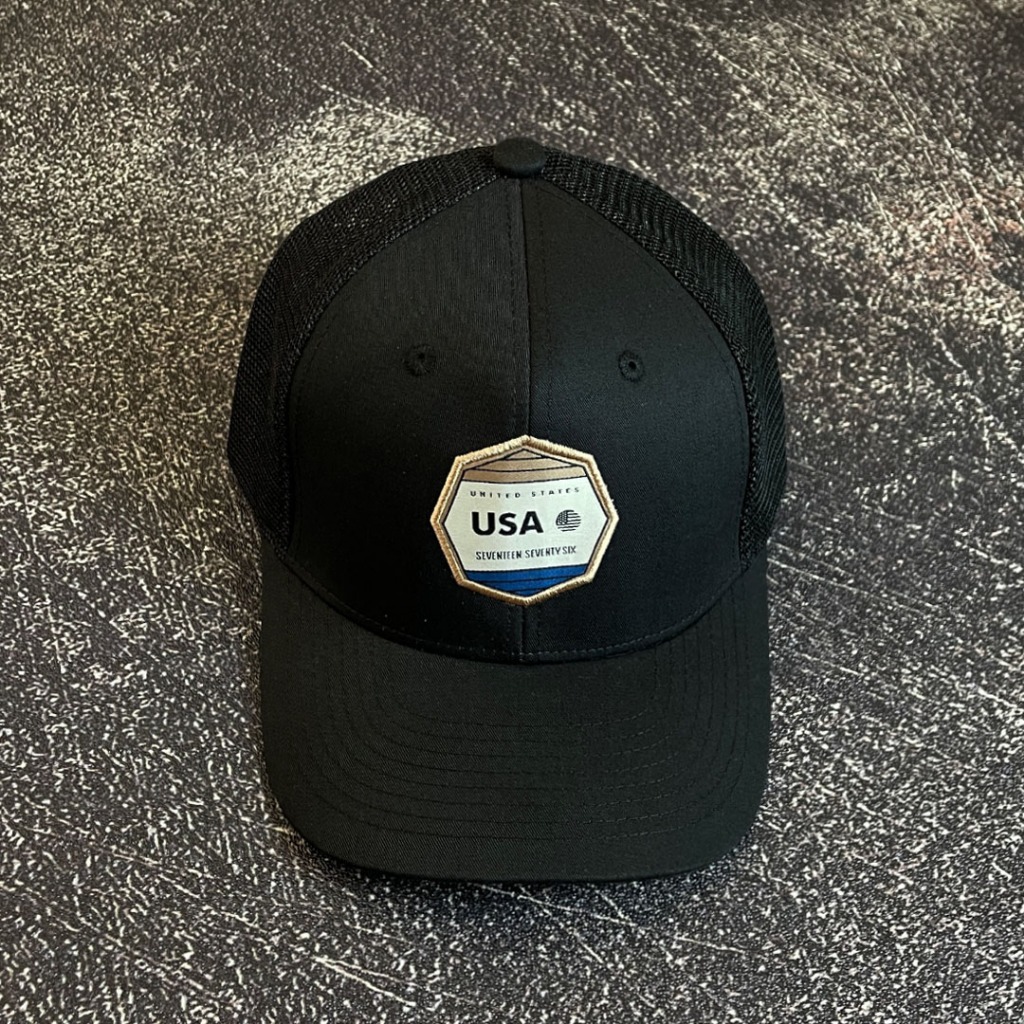 Trucker Cap USA Logo - Topi Trucker Original