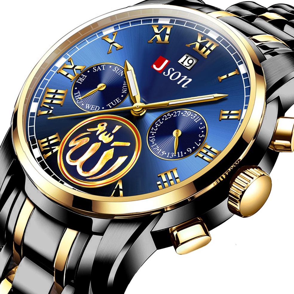 BIG SALE Jam Tangan Pria Json Original 1 Desain el Terbaru 222 Anti Air Baret Kuat Tahan lama Motif 