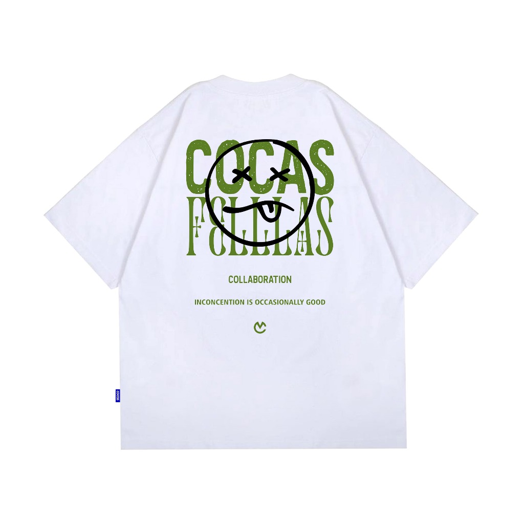 Cocas Kaos Original Inconcention Oversize Cotton 24s
