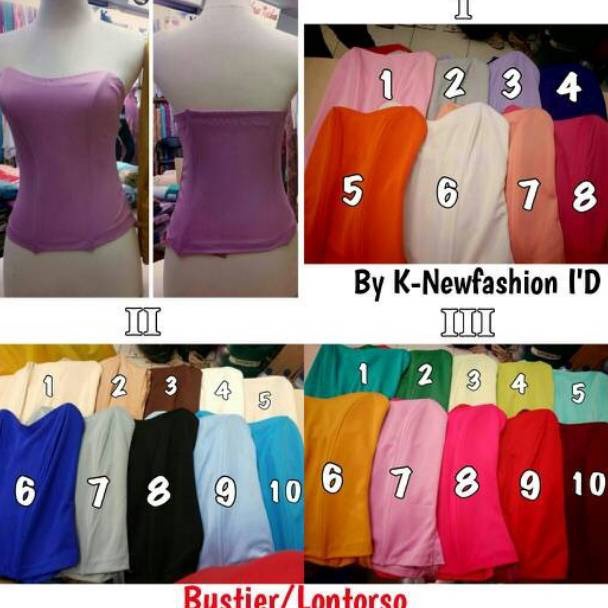 Top Produk Kamisol kebaya Dalaman kemben lontorso kamisol ada tulang