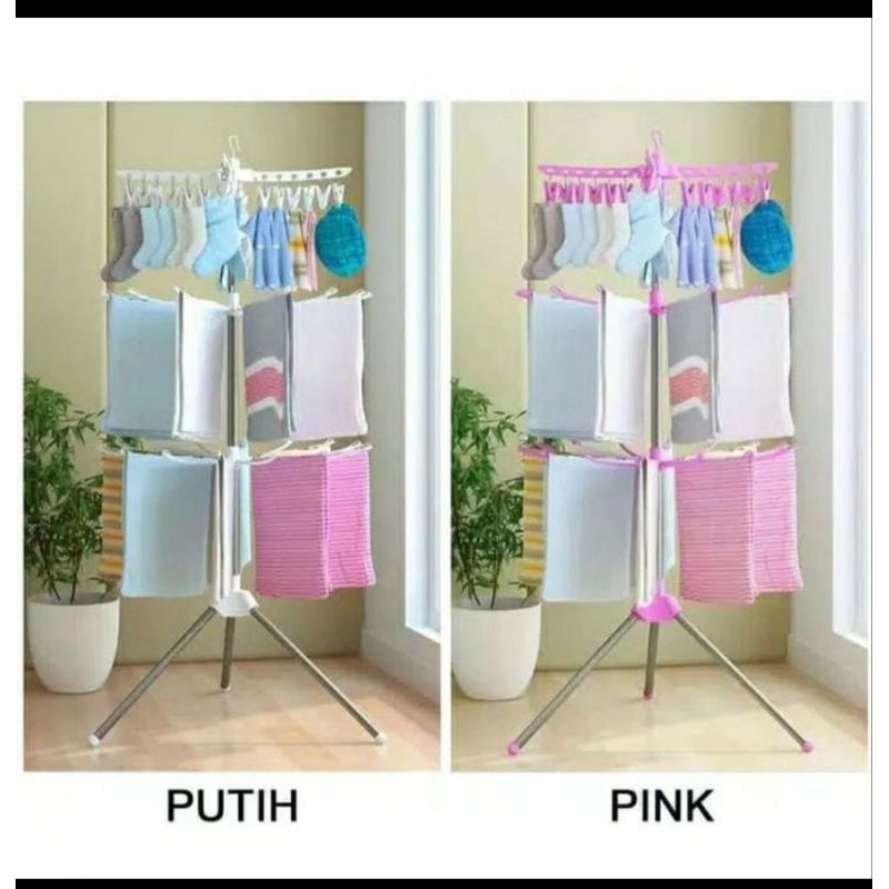 Jemuran menara / jemuran baju bayi